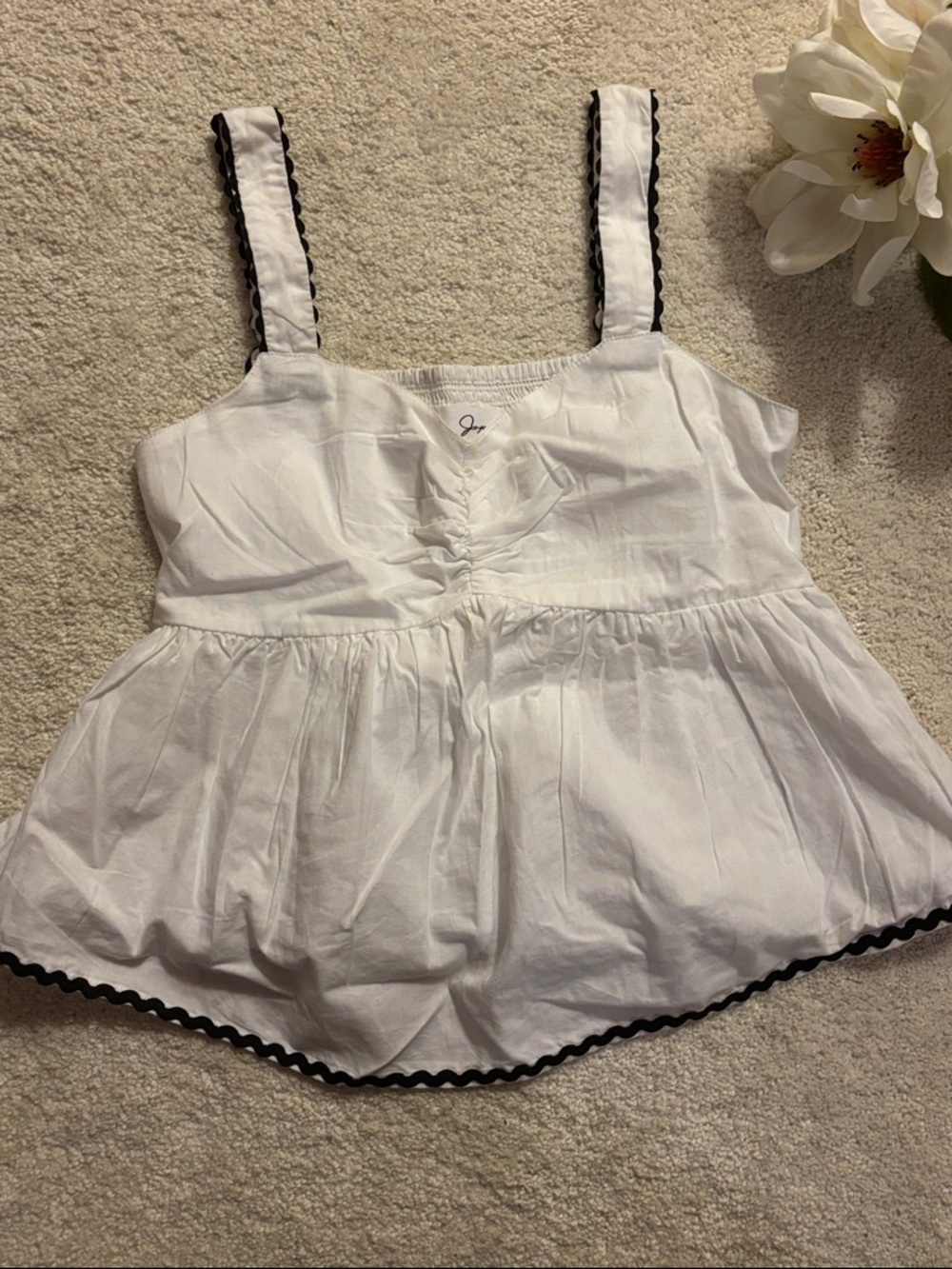 SET OF 2 Poplin Tops - Picture 7 of 10